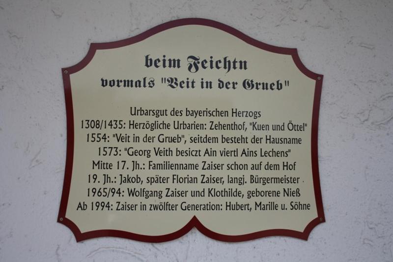 Feichten-hof Zaiser Farm stay *
